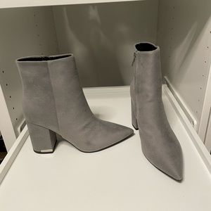 Calvin Klein Minna dress boots - gray